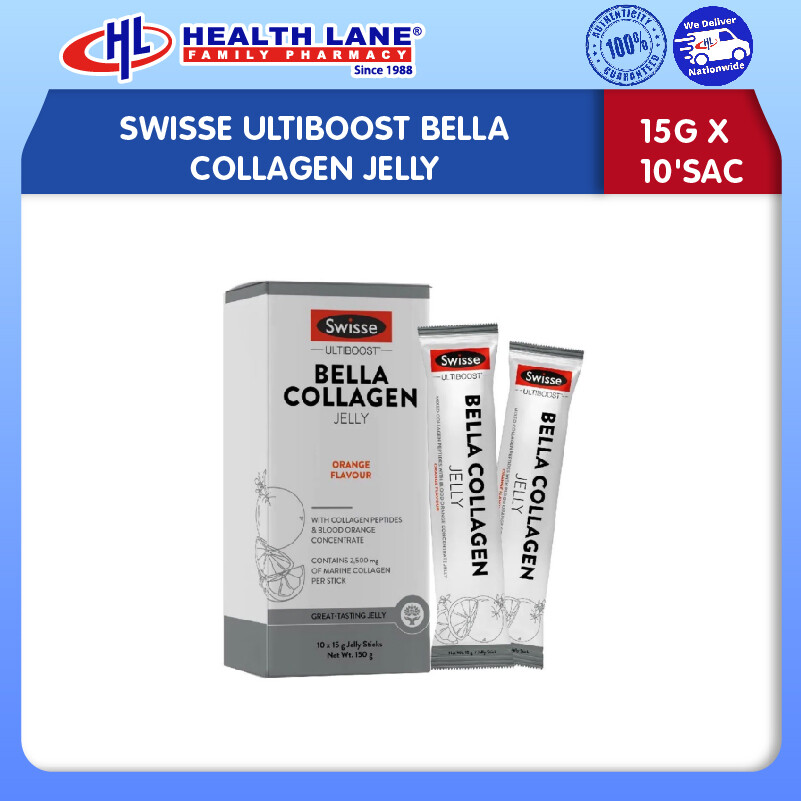 SWISSE ULTIBOOST BELLA COLLAGEN JELLY (15G X 10'SAC)